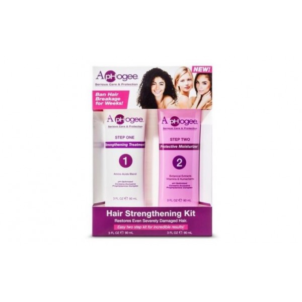 ApHogee Serious Care and Protection Step One and Two Hair Strengthening Kit 6oz