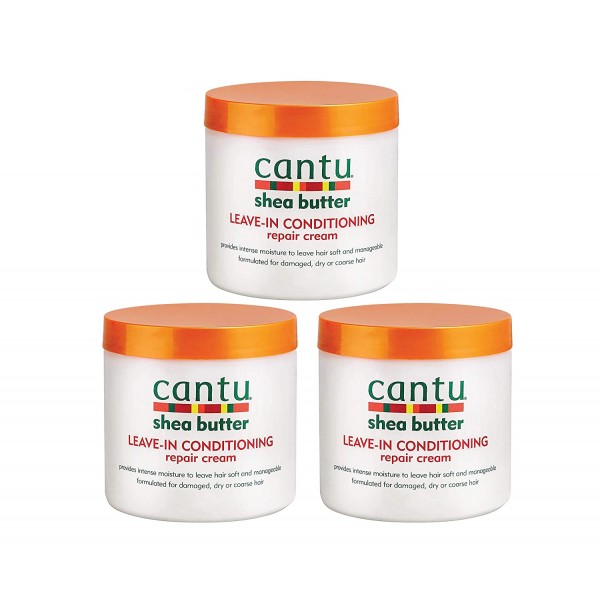 Cantu Shea Butter Leave In Conditioner 16 oz Combo Deal (3 pack)