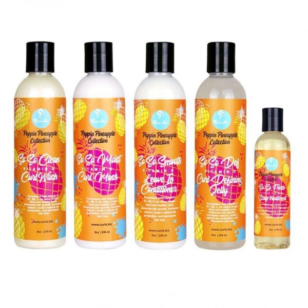 Curls Poppin Pineapple Combo Deal - Curls Poppin Pineapple Complete Set