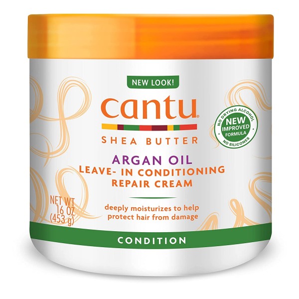 Cantu Shea Butter Argan Oil Leave-in Conditioning Repair Cream 453ml