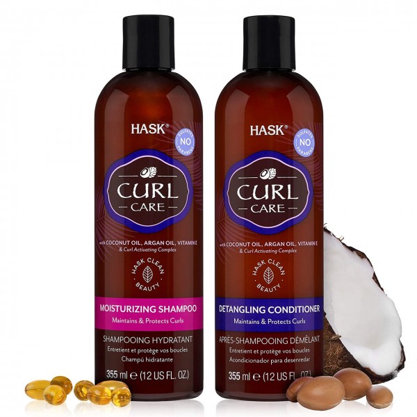 Hask Curl Care Shampoo & Conditioner Set