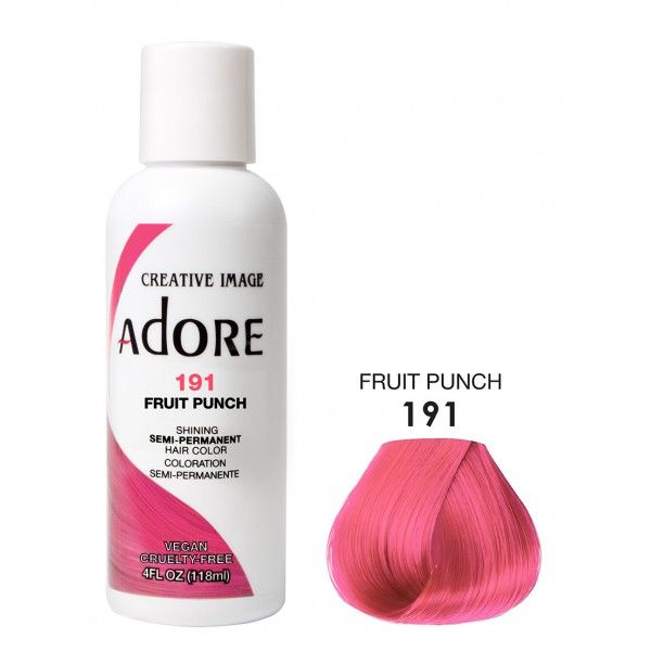 Adore Semi Permanent Hair Color 191 - Fruit Punch