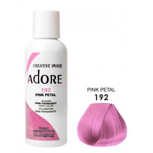 Adore Semi Permanent Hair Color 192 - Pink Petal 