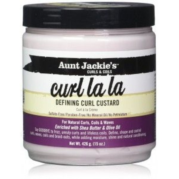 Aunt Jackie's Curls & Coils Curl La La Defining Curl Custard 15 oz